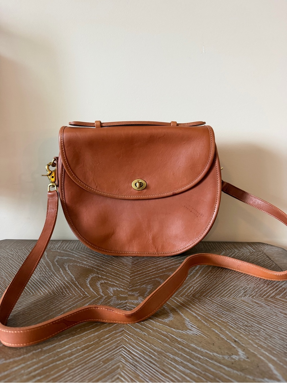 Vintage Coach Leather Purse